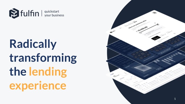 Pitch cover: radically transforming the lending experience